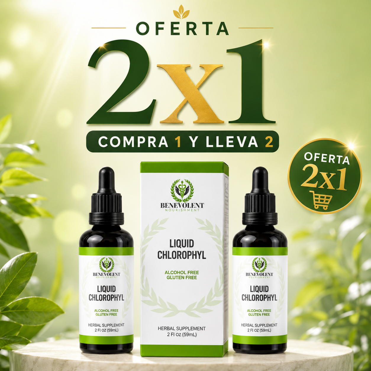 Oferta 2x1 Clorofila liquida