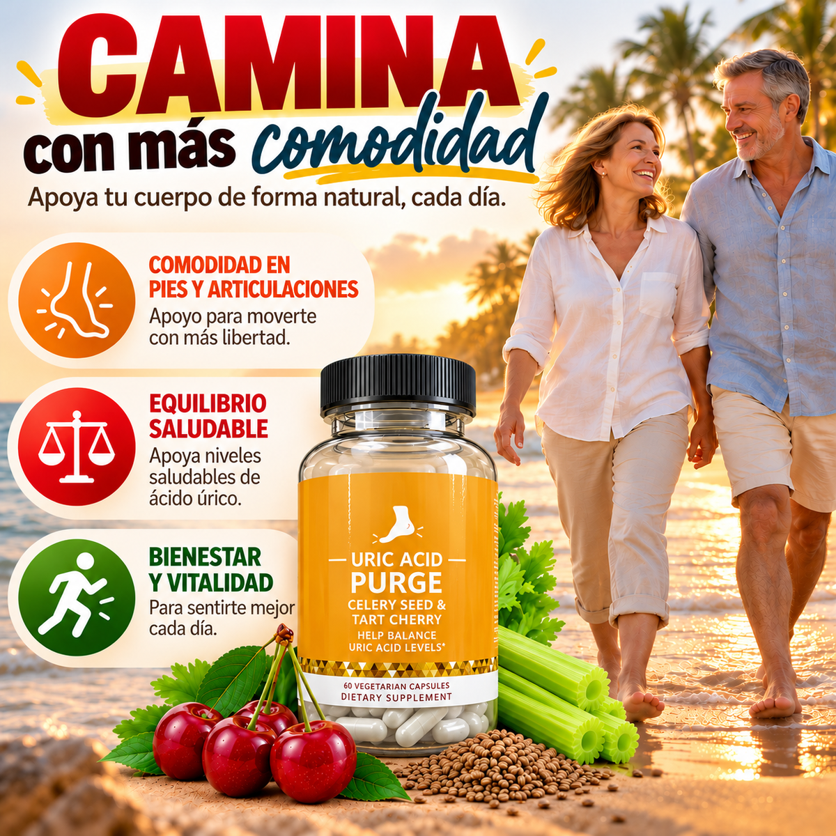 Uric Acid Purge – Suplemento para Articulaciones