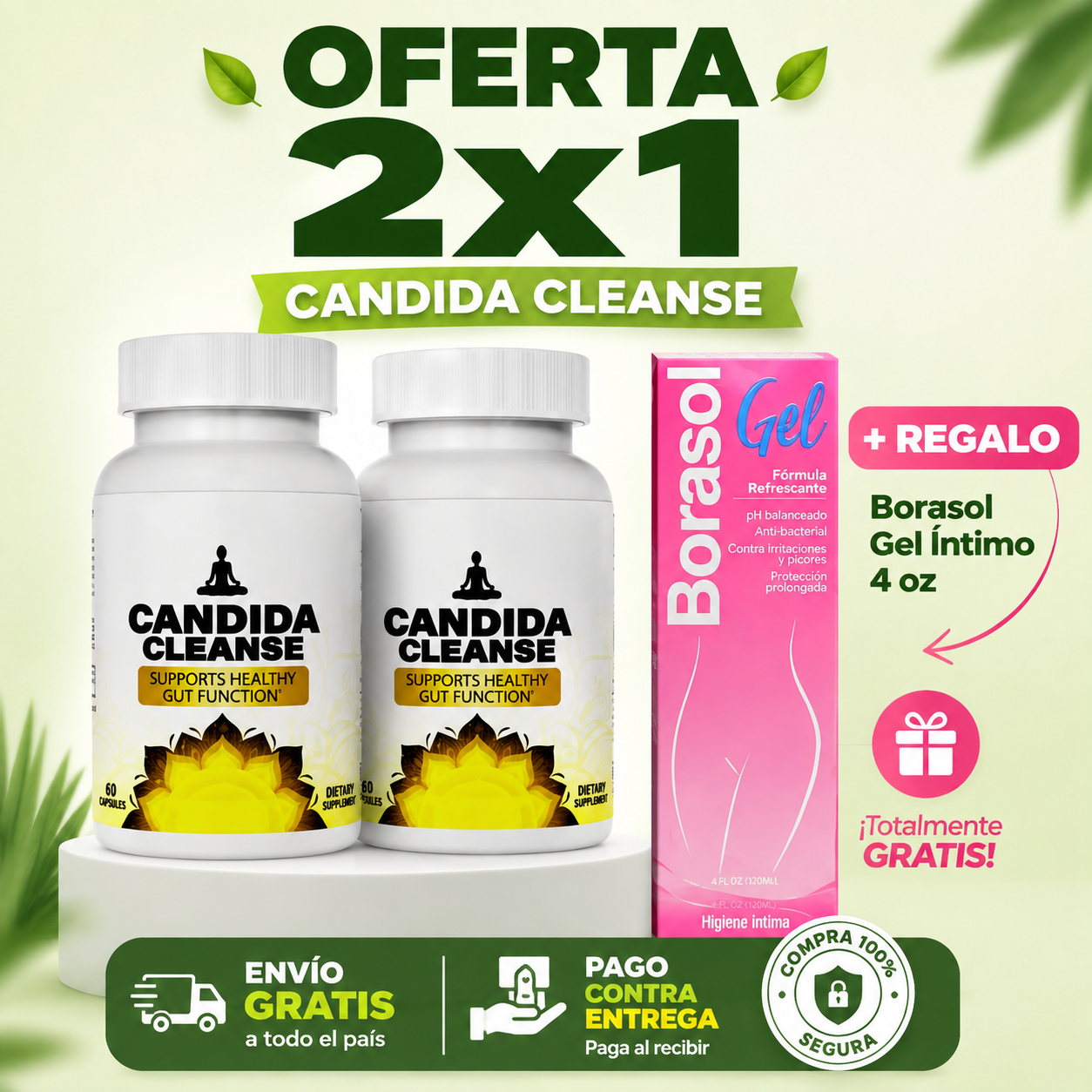 Oferta 2x1 Candida Cleanse