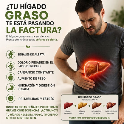 Oferta 2x1 Liver Cleanse|Fórmula Herbal para el Hígado