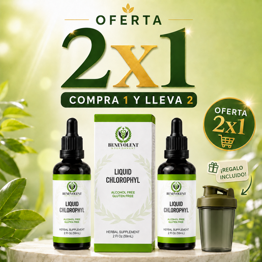Oferta 2x1 Clorofila liquida