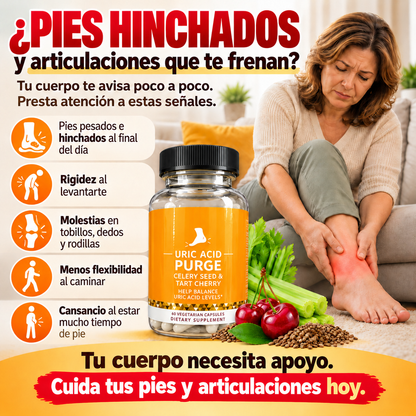 Uric Acid Purge – Suplemento para Articulaciones