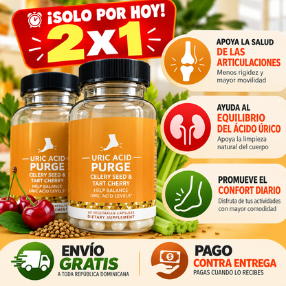 Uric Acid Purge – Suplemento para Articulaciones